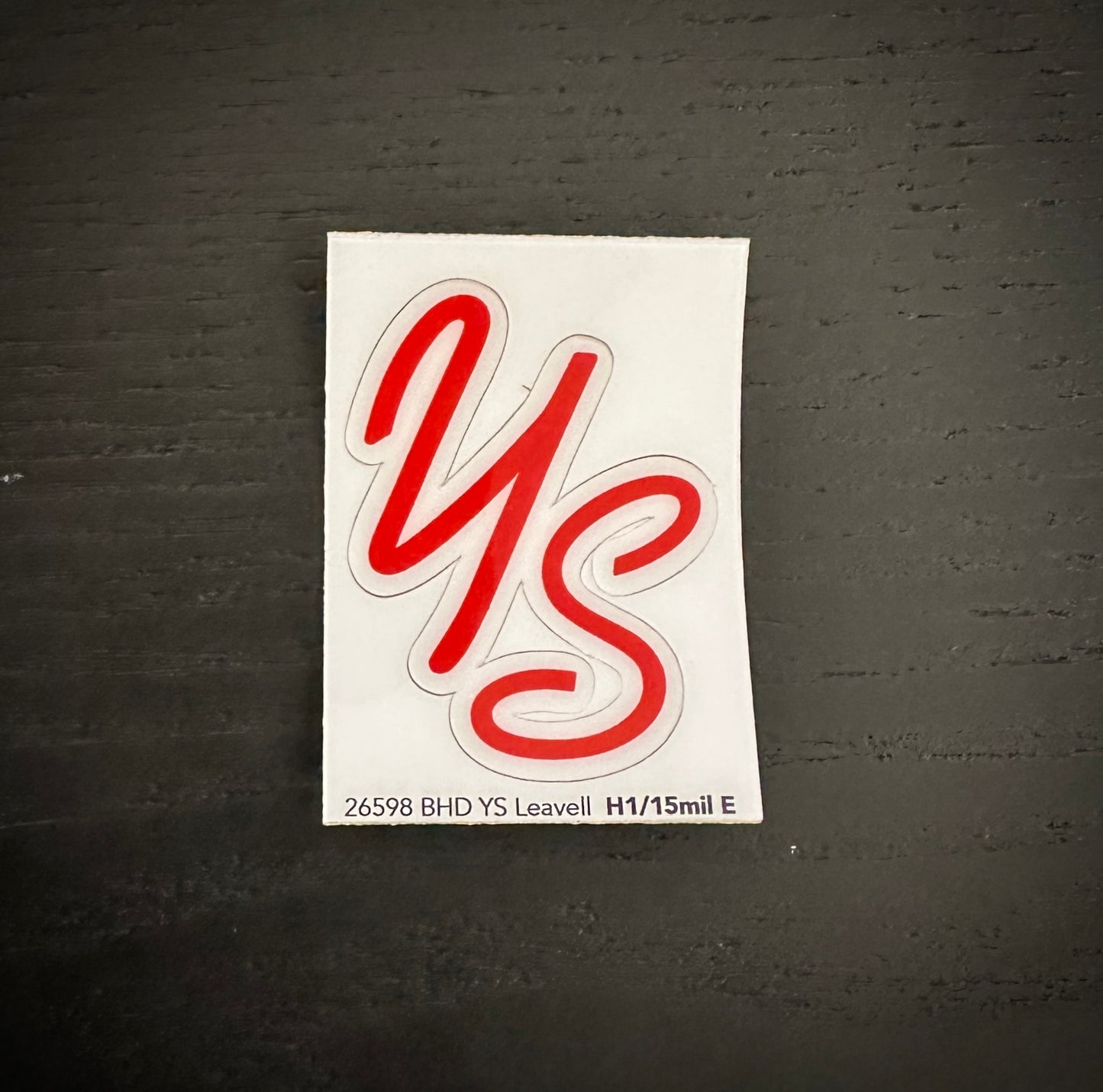 YardSharks YS Helmet/Hydro Sticker