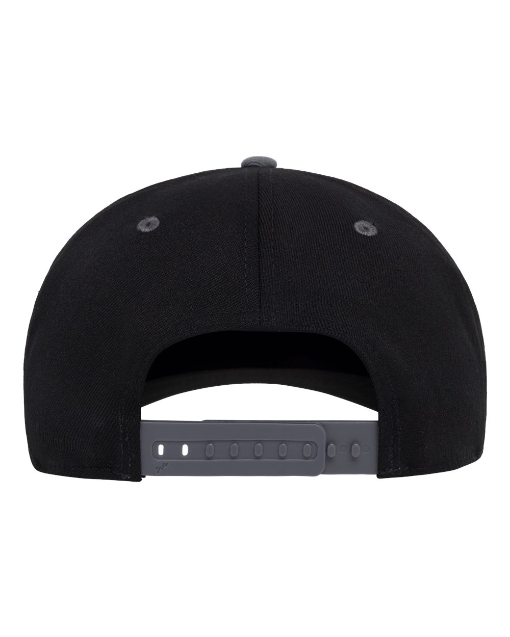 YardSharks Flat Bill Snapback Hat - Black/Gray