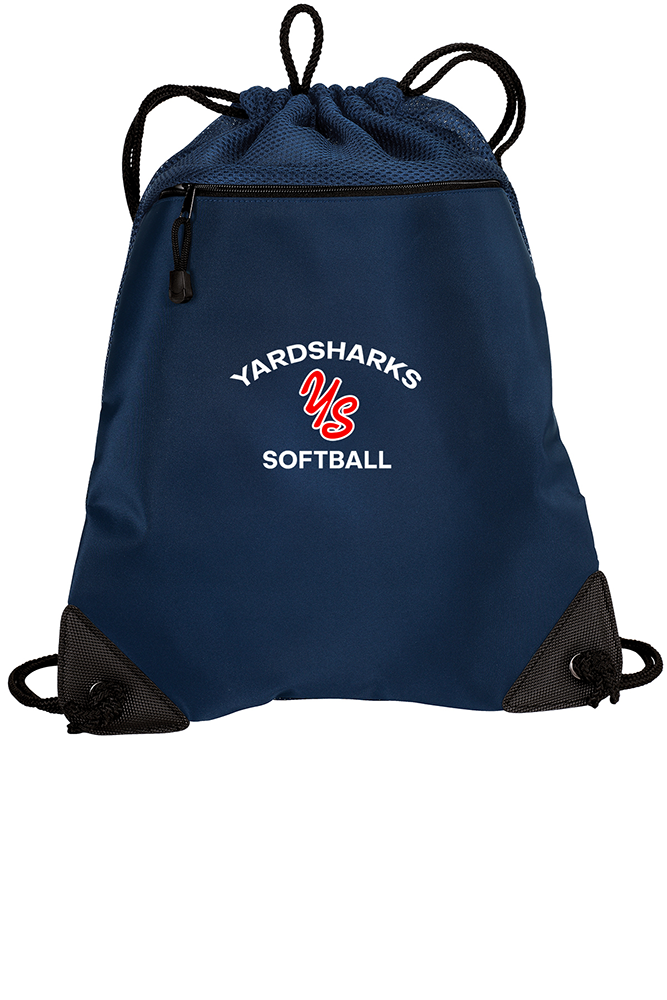 Cinch Pack with Mesh Trim