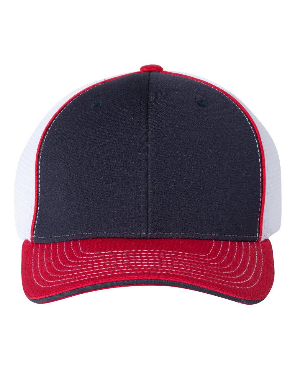 YardSharks Flexfit Hat - Navy / White / Red