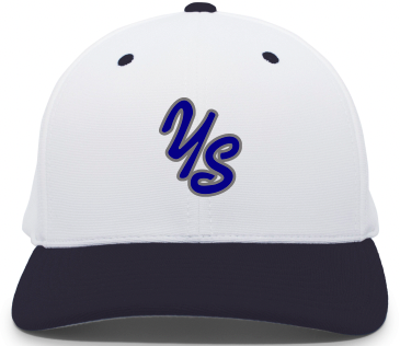 YardSharks Flexfit Hat - White/Navy