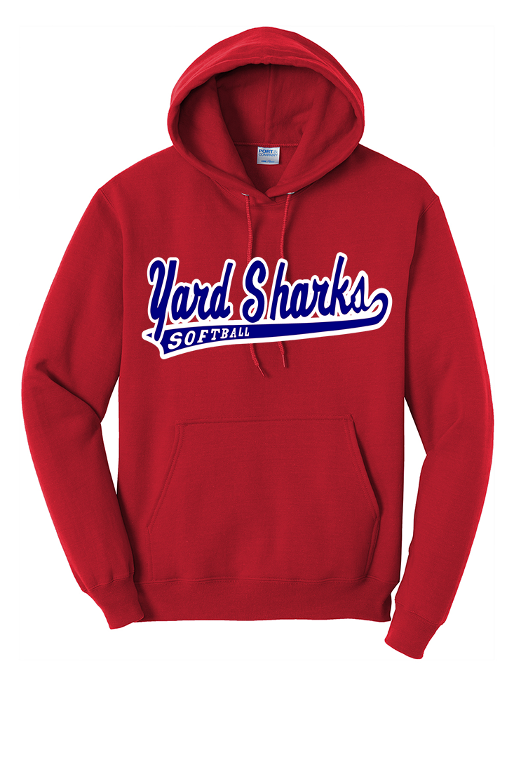 YardSharks Fleece Hooded Sweatshirt - Multiple Colors