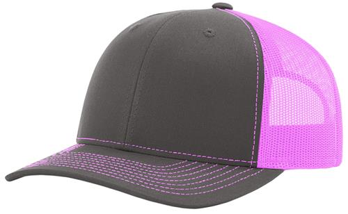 YardSharks Trucker Hat - Charcoal / Pink