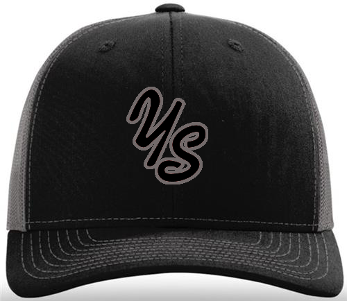 YardSharks Trucker Hat - Black / Graphite